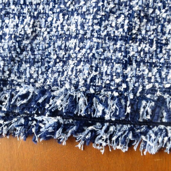 Kate Spade Blue Tweed Skirt NWOT Size 6 - Picture 3 of 10